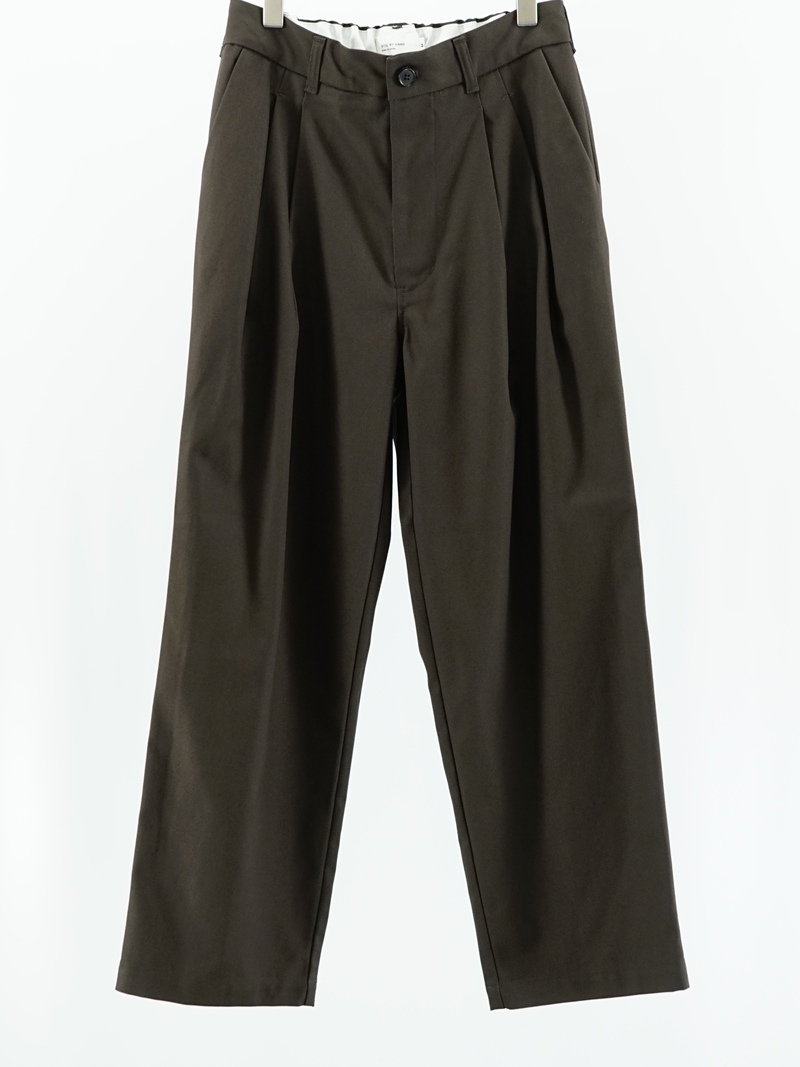 Deep tuck pressed pants / PT05263