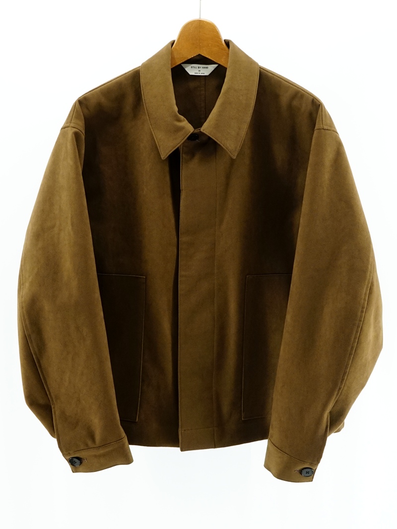 Synthetic leather short blouson / BL07263