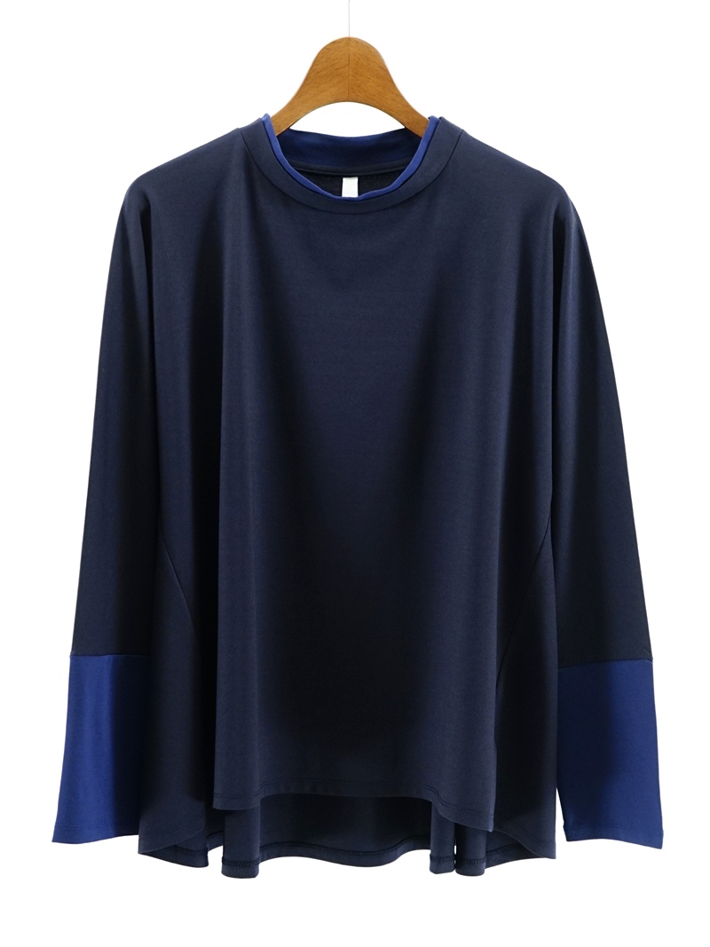 BACK FLARE PONTE PULLOVER “BOMI” / LKL26FCS2037