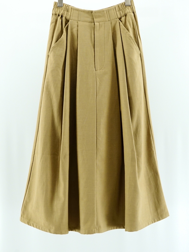 TUCK FLARE SKIRT “FEALY” / LKL26FSK2055