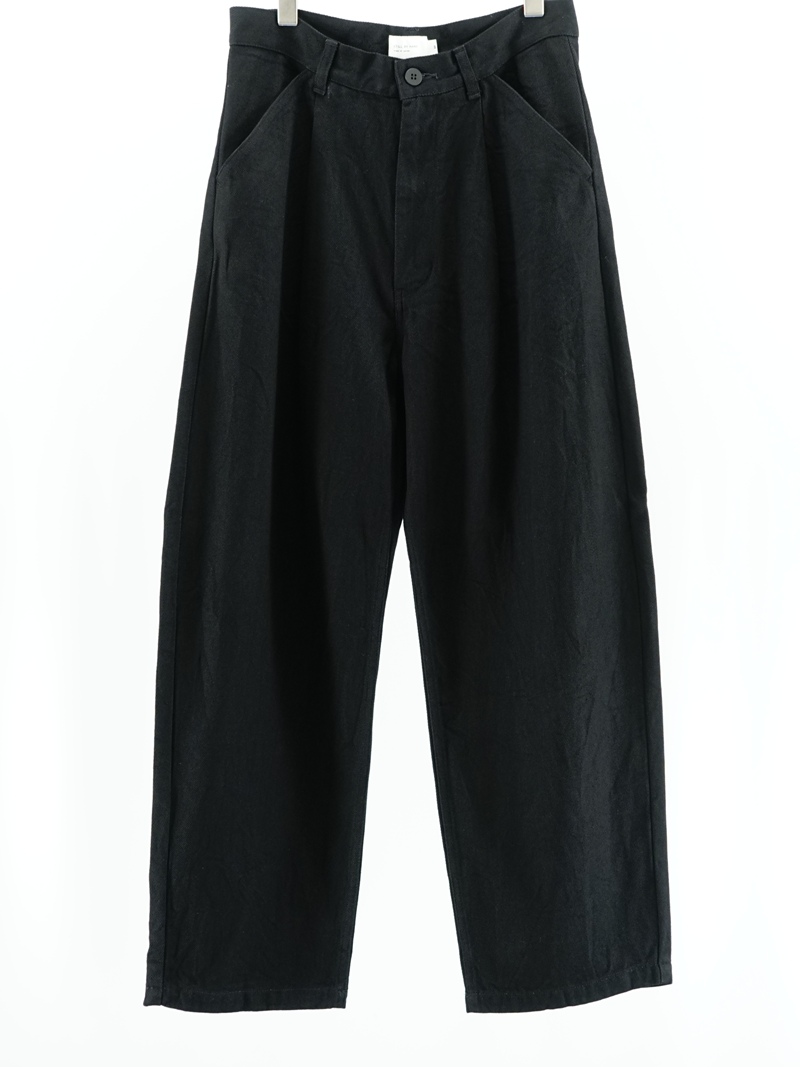 12oz denim deep tuck pants / DN01263