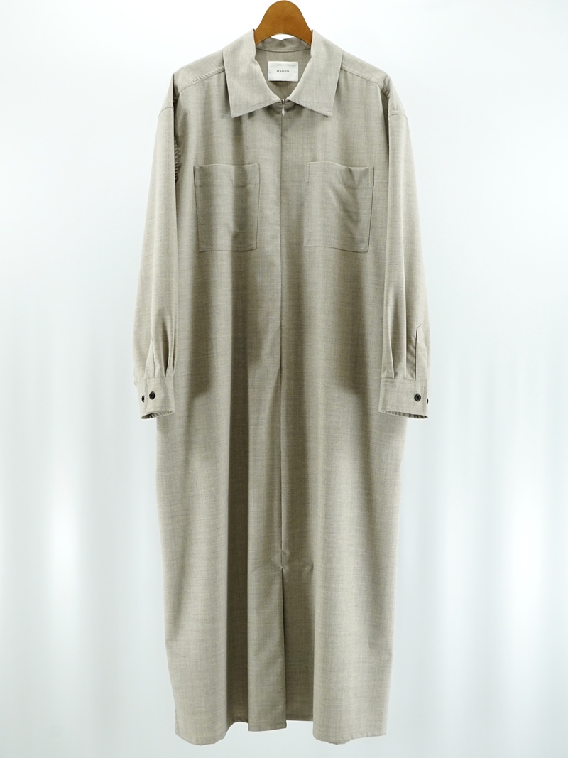 WOOL MIX PULLOVER BIG ONEPIECE / MNN-OP-130