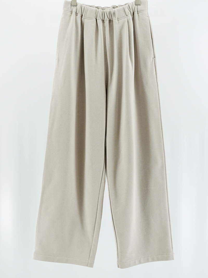 Cotton jersey wide pants / CS01263
