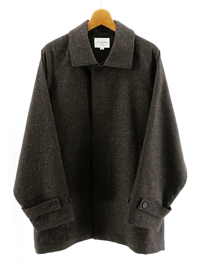 Silk mixed wool coat / CO02263