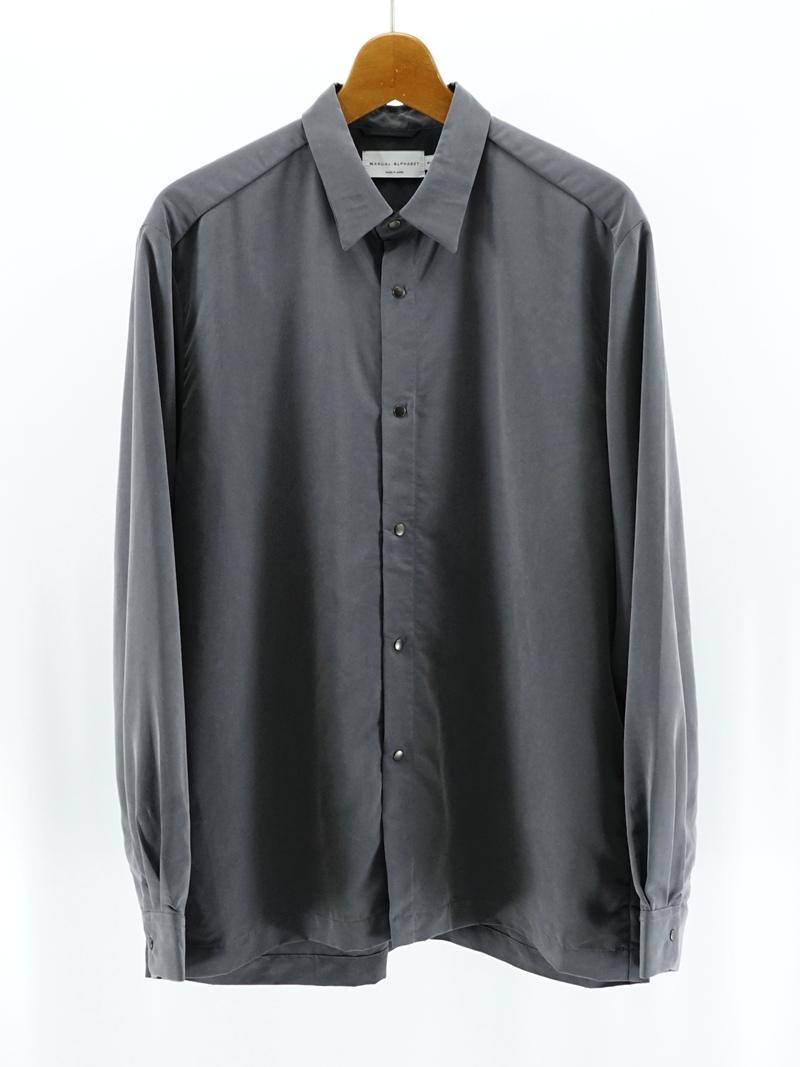 SNAP SQUARE SHIRTS / MA-S-859