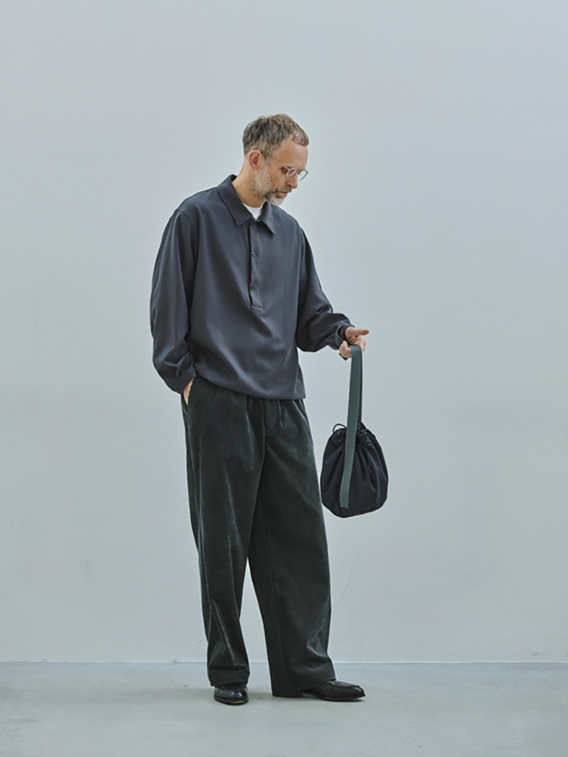 STILL BY HAND　ウールアムンゼンのシャツアノラック